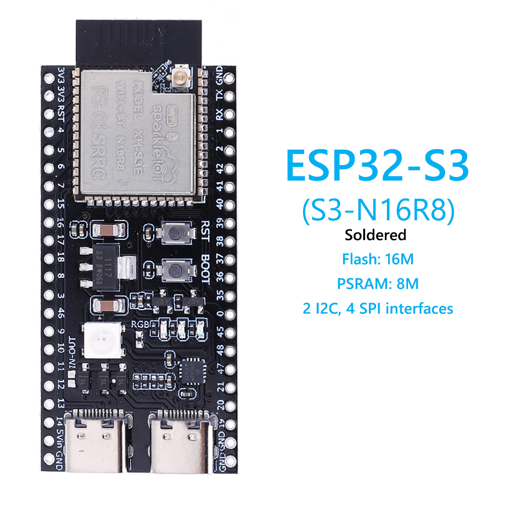Esp32 S3 Development Board Lot - ESP32 S3 개발 보드 및 확장