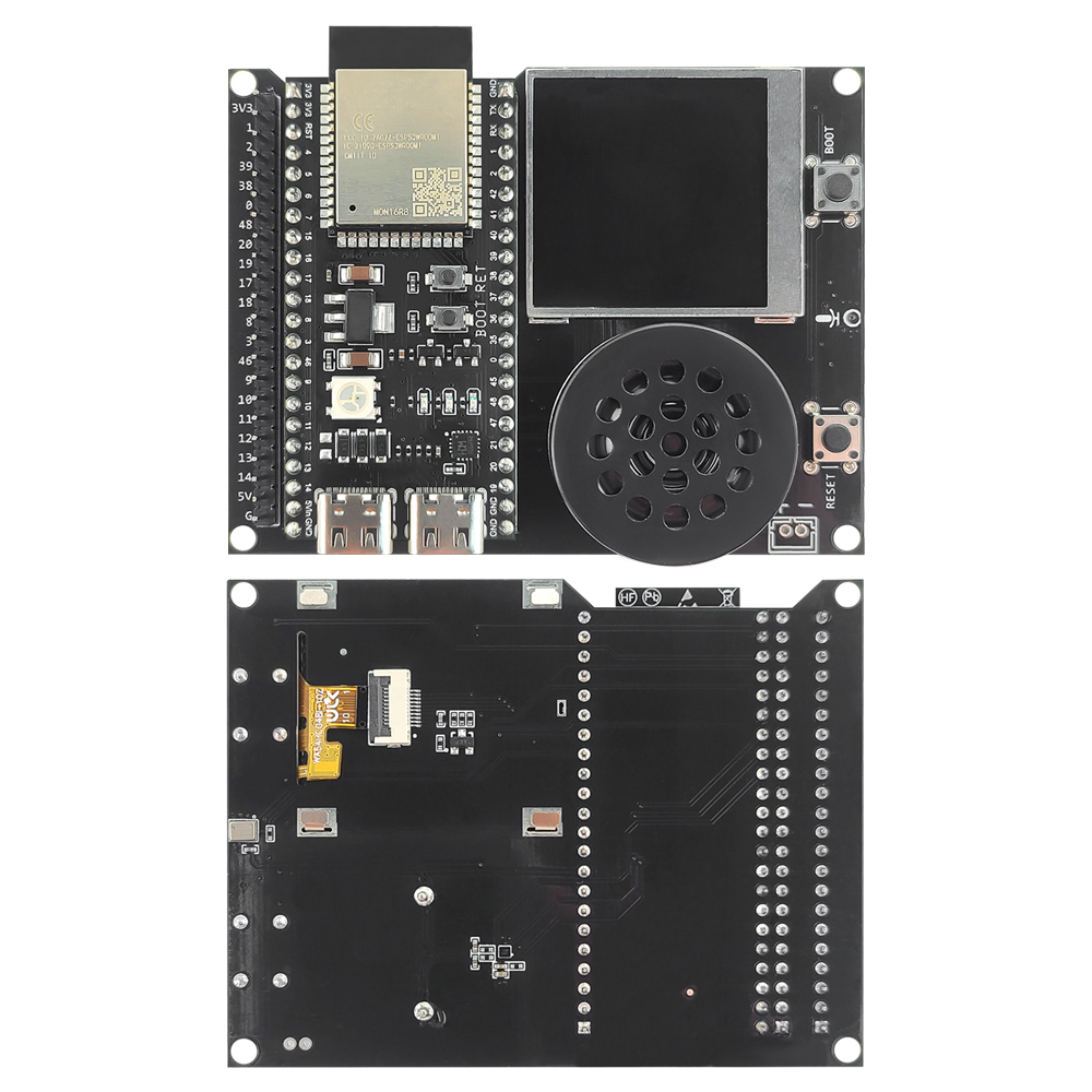 Esp32 S3 Development Board Lot - ESP32-S3 N16R8 개발 보드(1.54인치 TFT 디스플레이