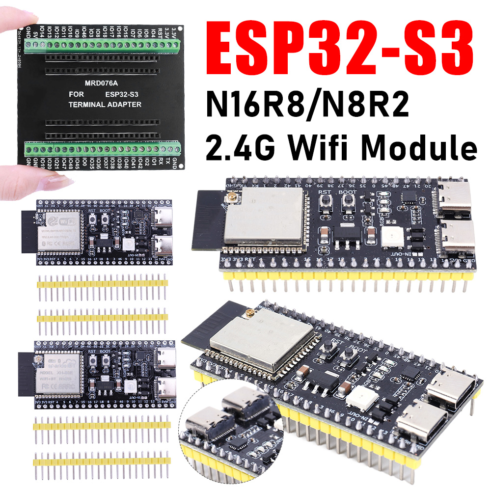 확장 어댑터 키트가 포함된 ESP32 S3 개발 보드  - Esp32 S3 Development Board Lot 리뷰 및 가격